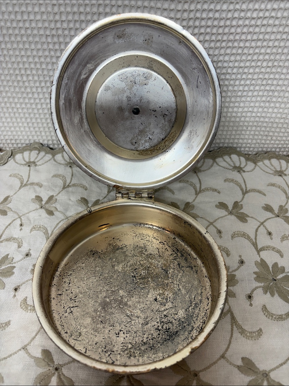 Silver plate, silent Butler/crumb catcher - Picture 5 of 7